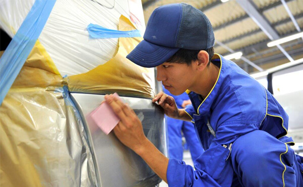 株式会社北関東クリーン社 広島支店車の軽板金塗装画像
