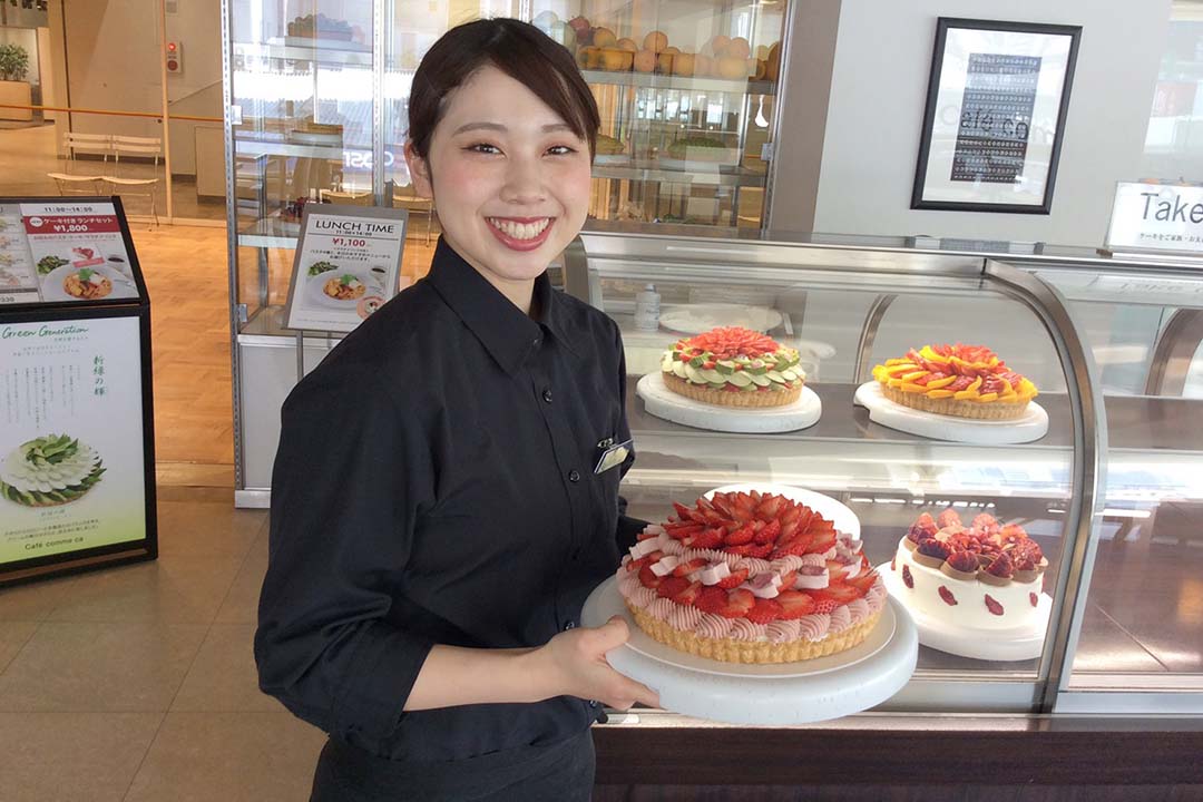 愛媛県 カフェコムサ 松山三越店 カフェホール キッチンスタッフのアルバイト パートの求人情報