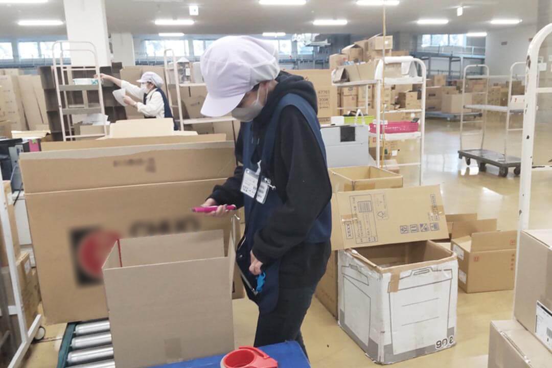 有限会社サンヨーピッキングフォークリフト作業〔短期〕画像|S